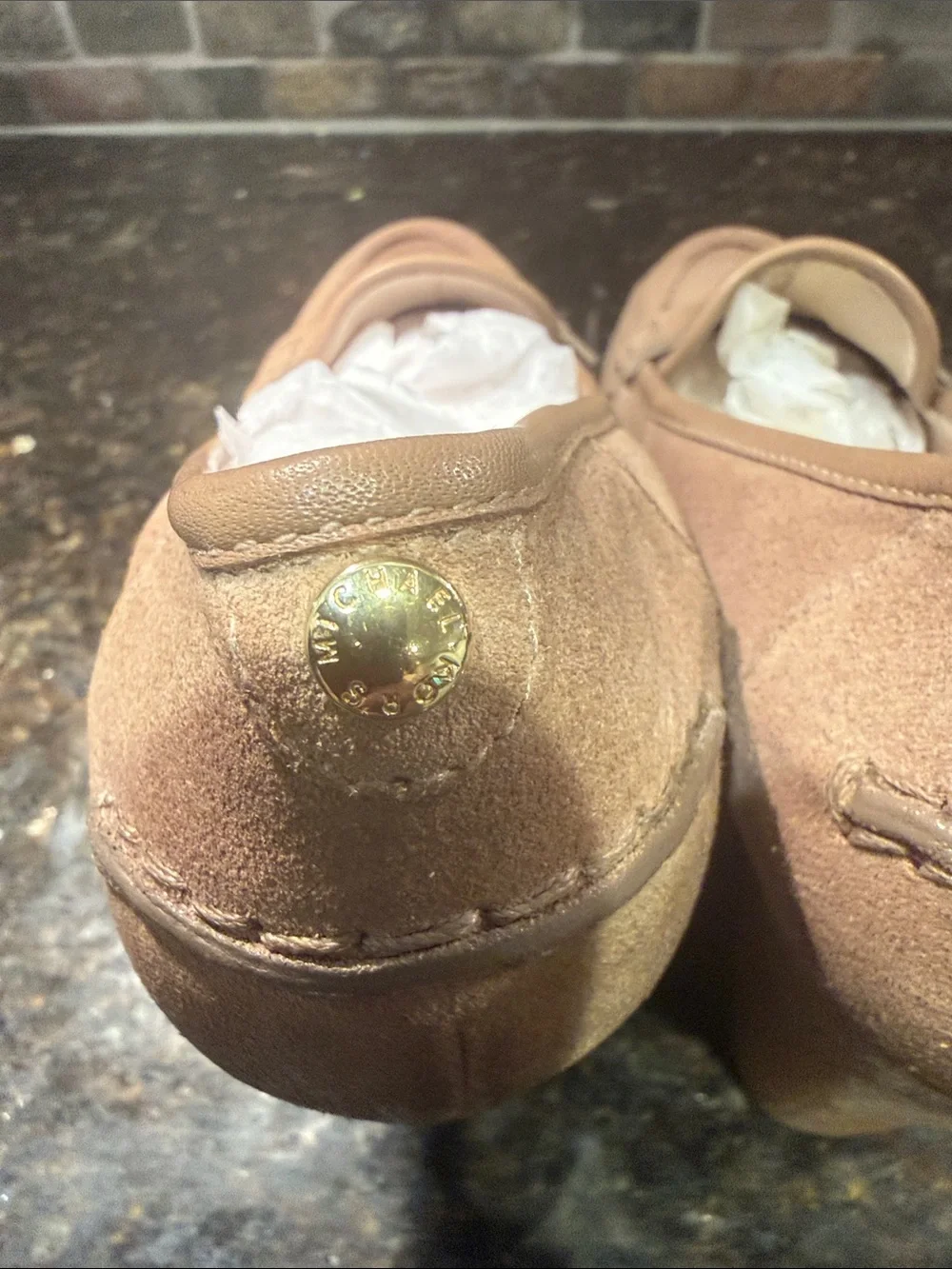 Michael Kors suede loafers